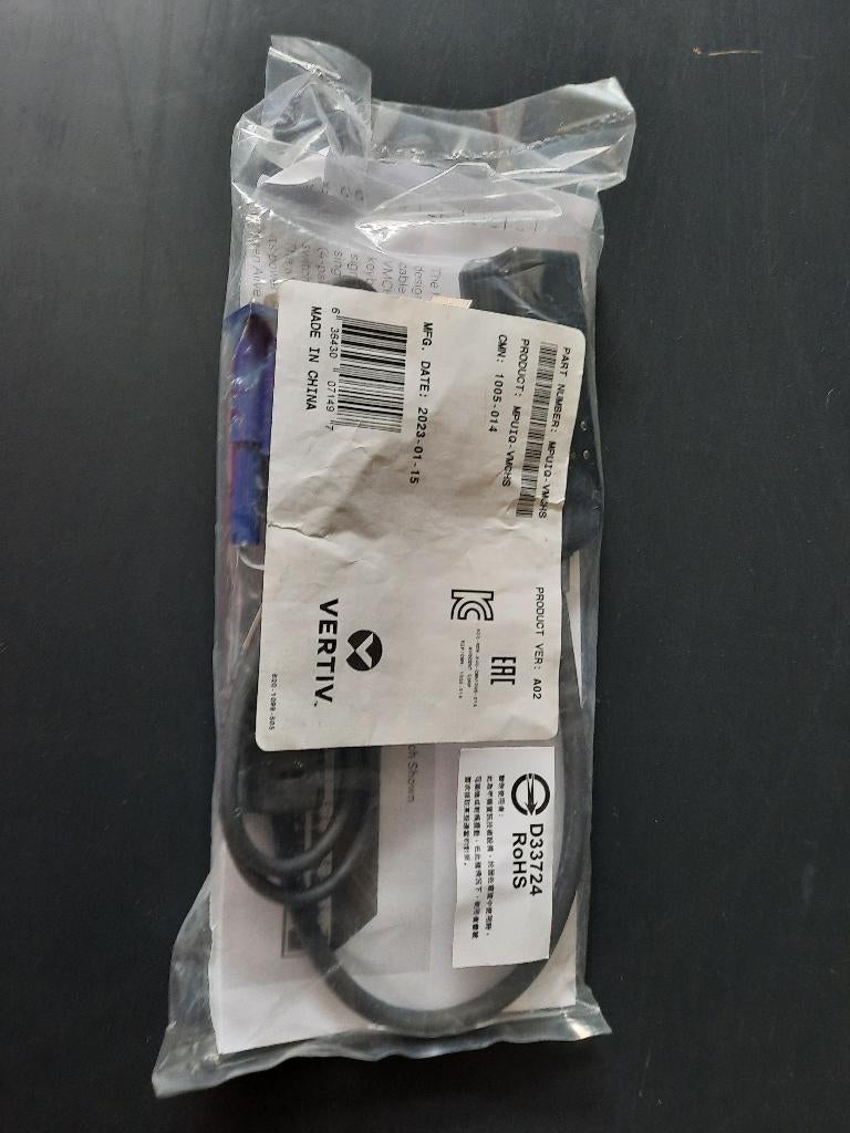 KVM USB ADAPTERS VERTIV MPUIQ-VMCHS 2 STUKS NIEUW, Enlèvement ou Envoi, Neuf