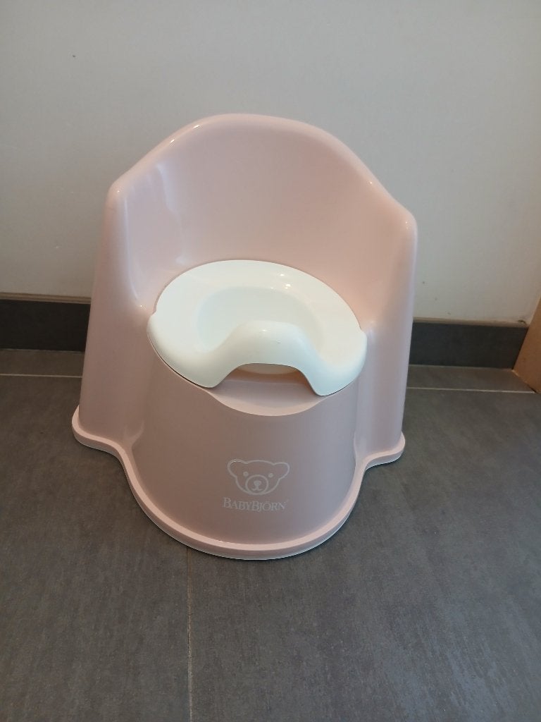 Potje oudroze BabyBjorn, Kinderen en Baby's, Badjes en Verzorging, Ophalen, Zo goed als nieuw, Overige typen