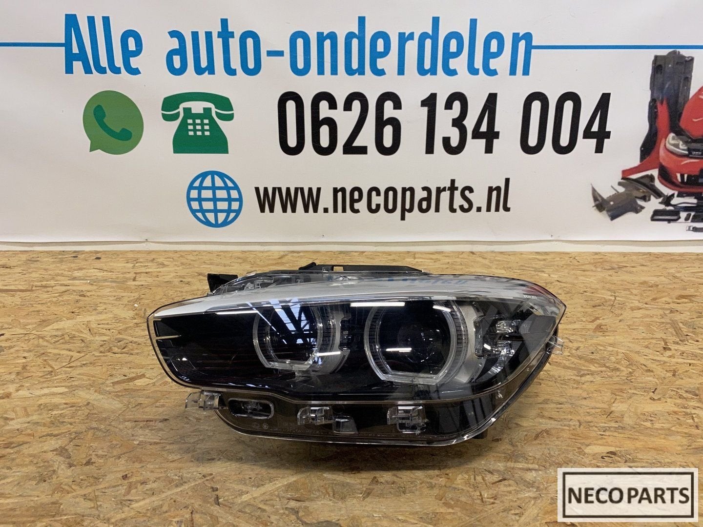 BMW 1 SERIE F20 F21 LCI VOL LED KOPLAMP BLACK 1EX011929-01, Gebruikt, -, -, Ophalen of Verzenden