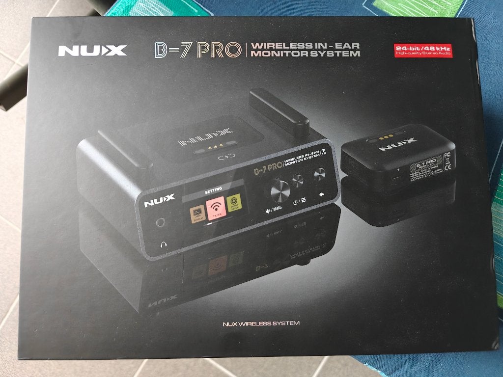 In-ears Nux B-7 Pro In-Ear-Monitoring, Musique & Instruments, Enlèvement, Comme neuf