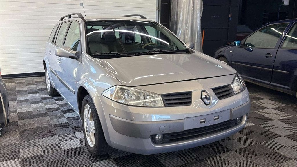 Renault Megane SW 1.4i | 163.000 KM. | BJ. 2004, Auto's, Renault, Stof, Gebruikt, Zwart, 4 cilinders
