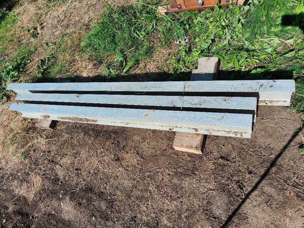 3 stalen liggers IPE 140, Bricolage & Construction, Métaux, Enlèvement, Utilisé, Fer