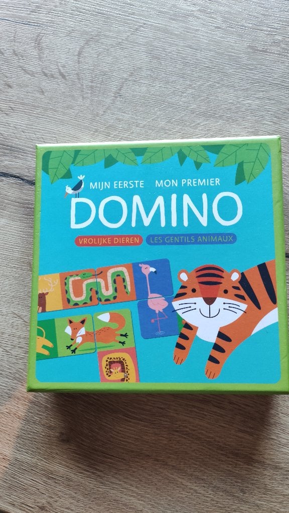 Eerste domino spel met dieren, Kinderen en Baby's, Ophalen, Gebruikt, Puzzelen