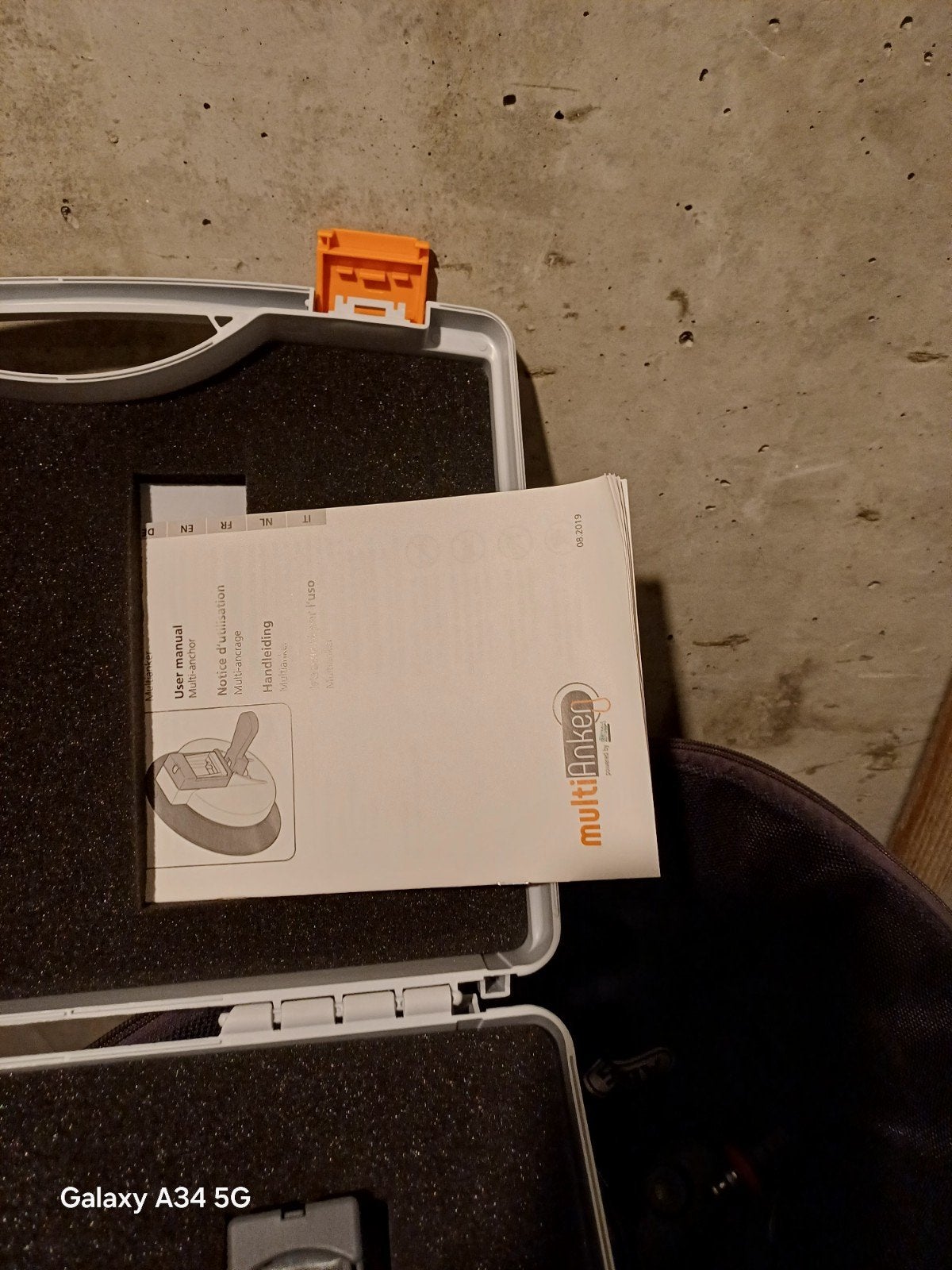 Multi Anker, Ophalen