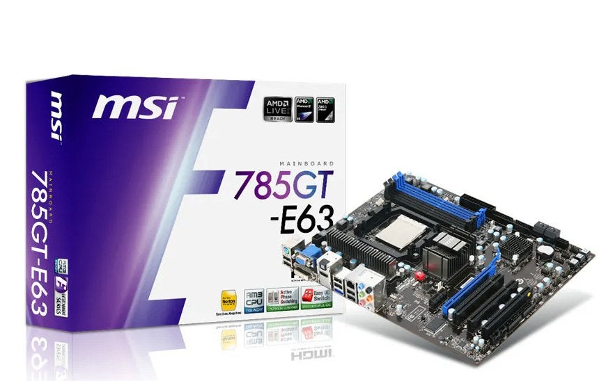 MSI 785GT-E63 + AMD Athlon II X2 270 + 4(2x2)GB DDR2 667, Ophalen of Verzenden, DDR2, ATX, AMD