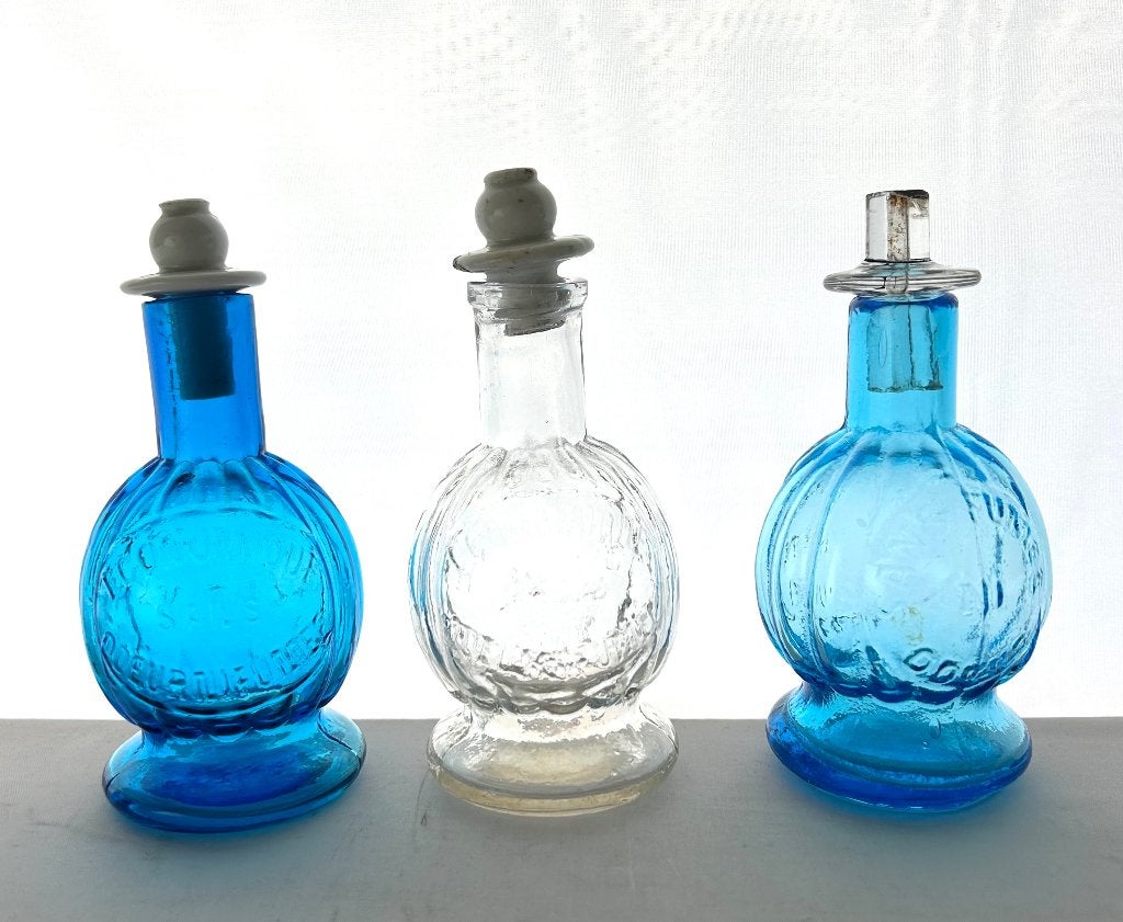 3 oude olielampjes lampe à pétrole Averland Namur, Enlèvement ou Envoi