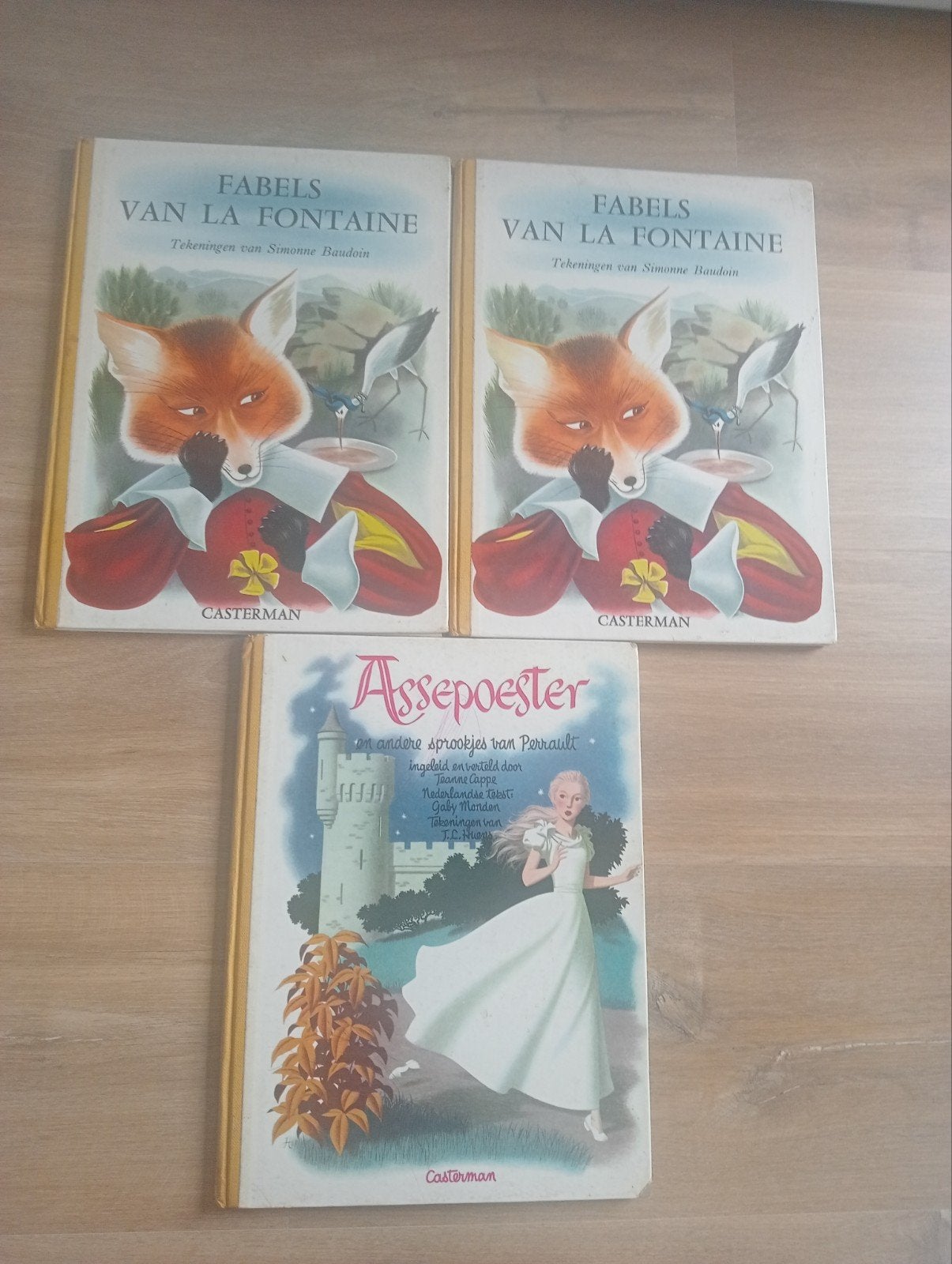 Casterman oude sprookjesboeken 1950/1955, Ophalen, Gelezen, Casterman