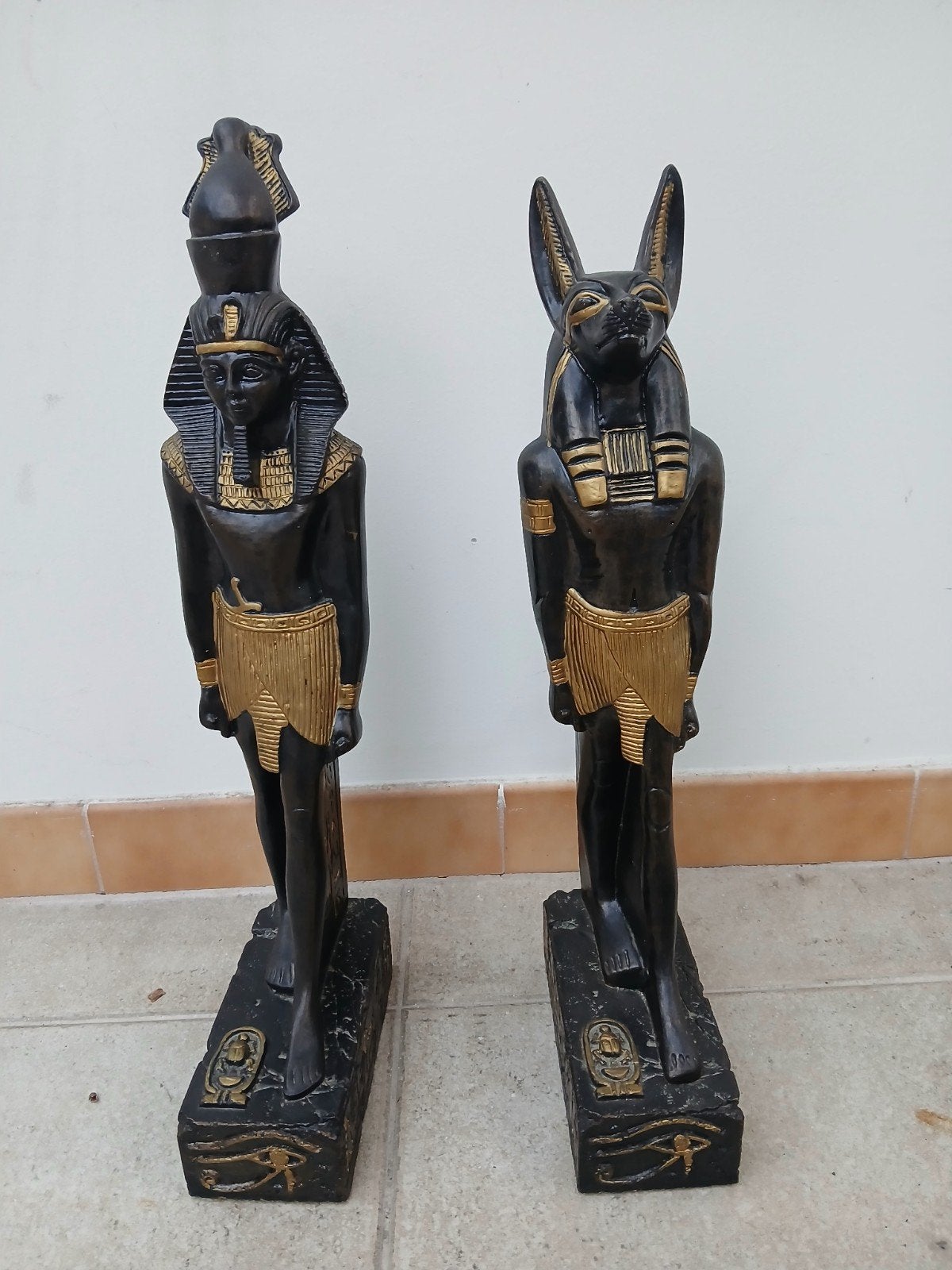 Statues Egyptiennes 50cm, Enlèvement
