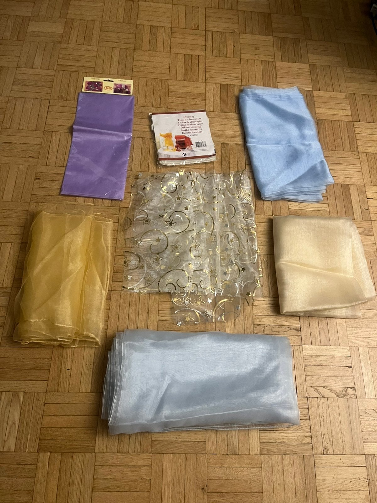 Lot de tissus de décoration, Enlèvement, Neuf