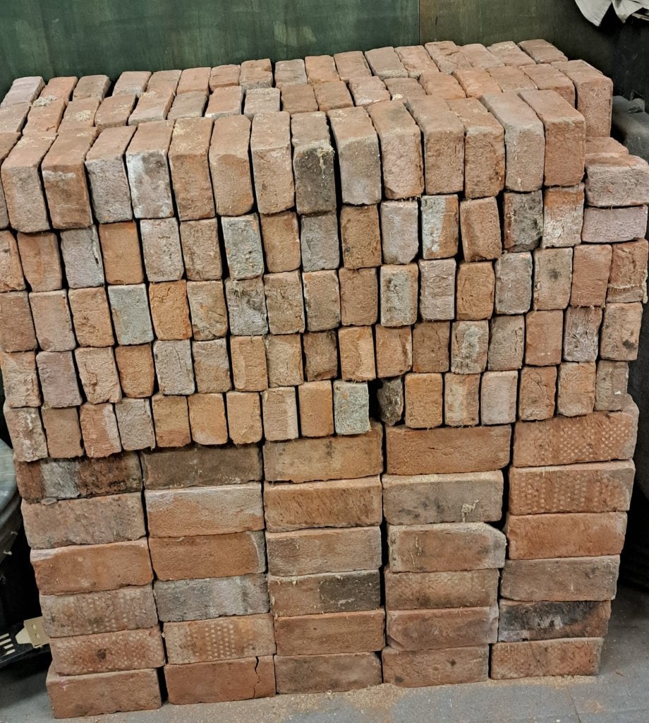 Gratis Bakstenen 180 x 85 x 50 mm / 550 stuks, Bricolage & Construction, Enlèvement, Utilisé, Briques