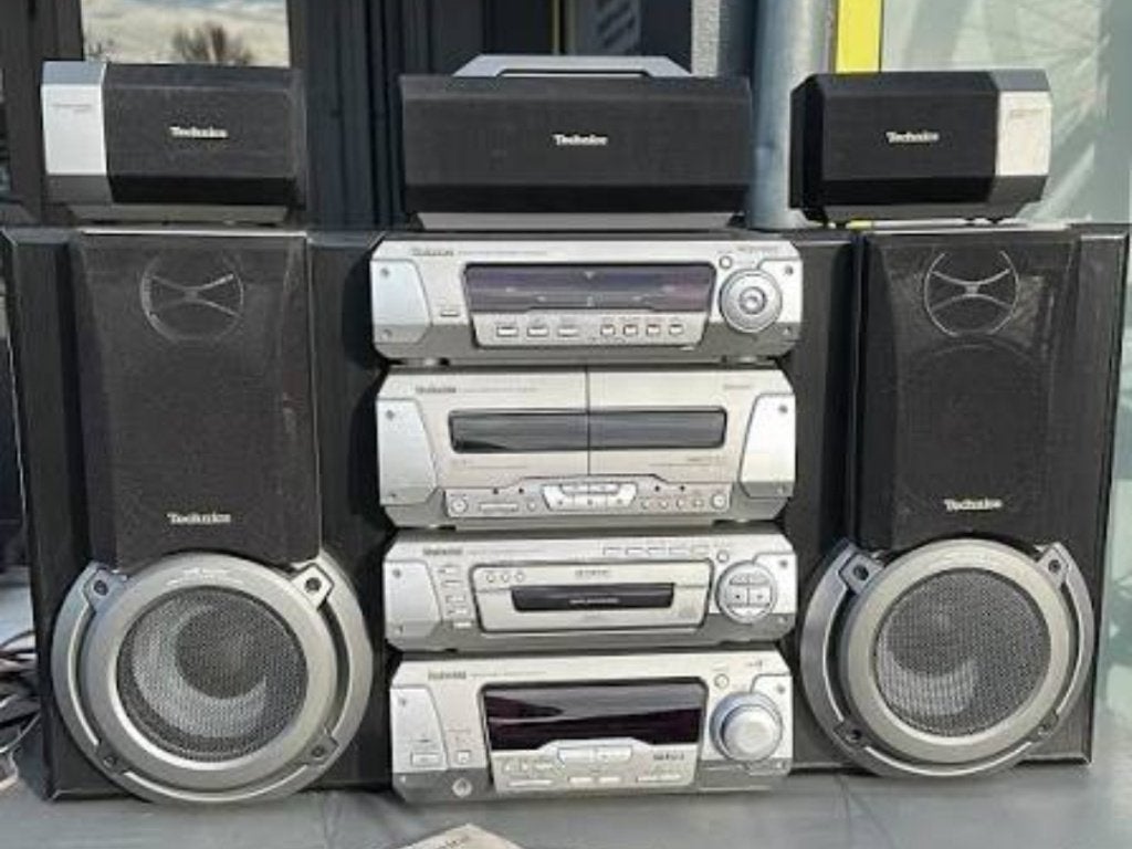 Chaine hifi technics, TV, Hi-fi & Vidéo, Enlèvement ou Envoi, Utilisé, Deck cassettes ou Lecteur-enregistreur de cassettes, Autres marques