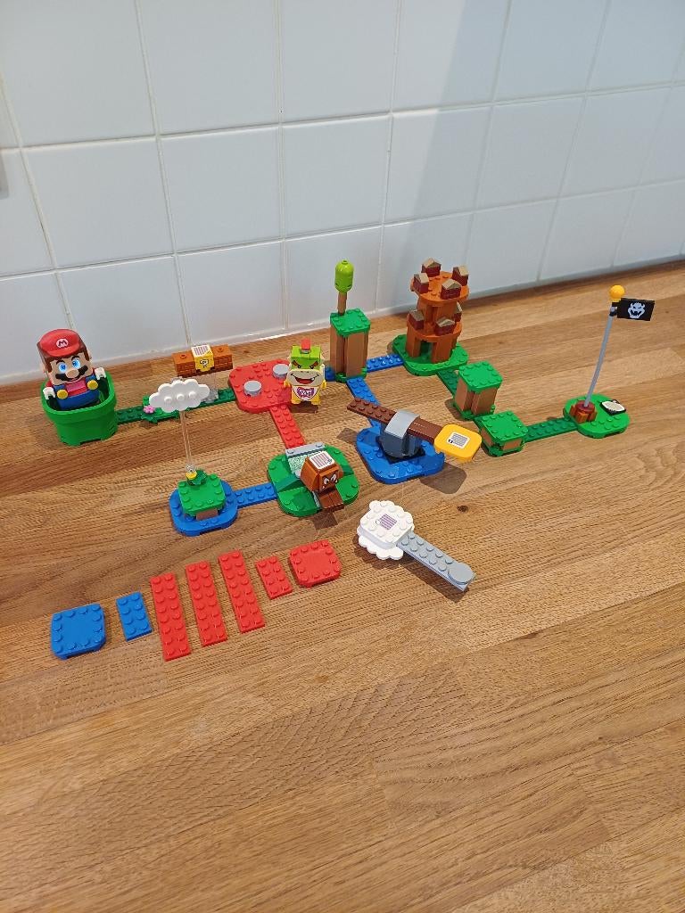 Lego Super Mario 71360 starterset, Ophalen, Zo goed als nieuw, Compleet, Lego