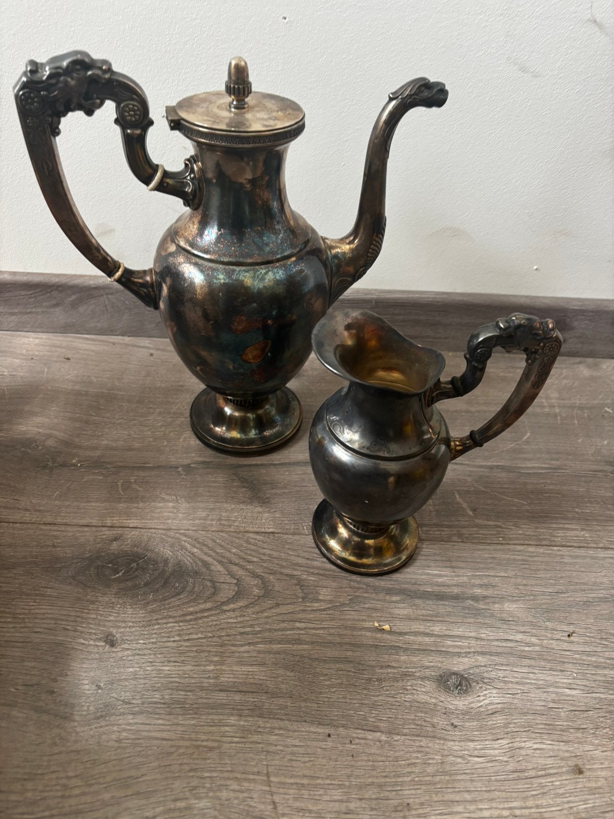 Ensemble de cafetière et pot à lait  wiskemann, Antiquités & Art, Enlèvement