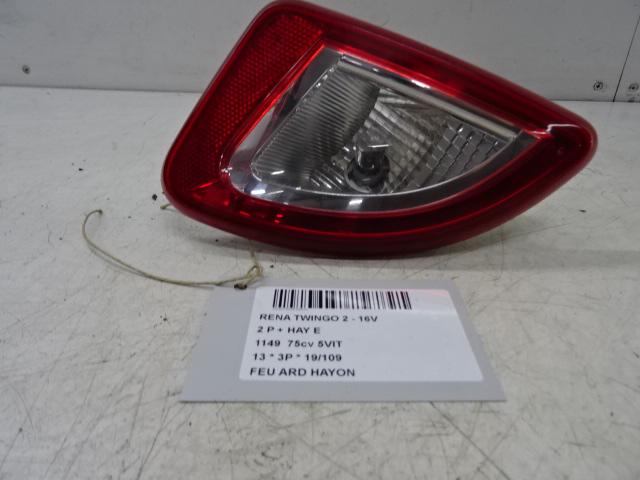 PANNEAU ARRIÈRE DROIT AVEC LAMPE Renault Twingo II (CN), Utilisé, Renault