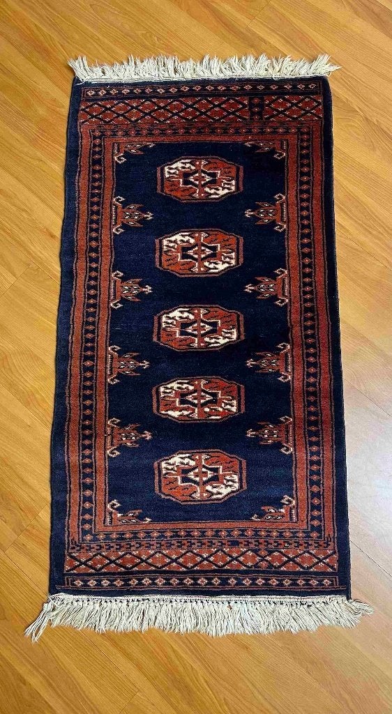 Perzisch tapijt 87/47 cm, Ophalen of Verzenden, Gebruikt, Oosters