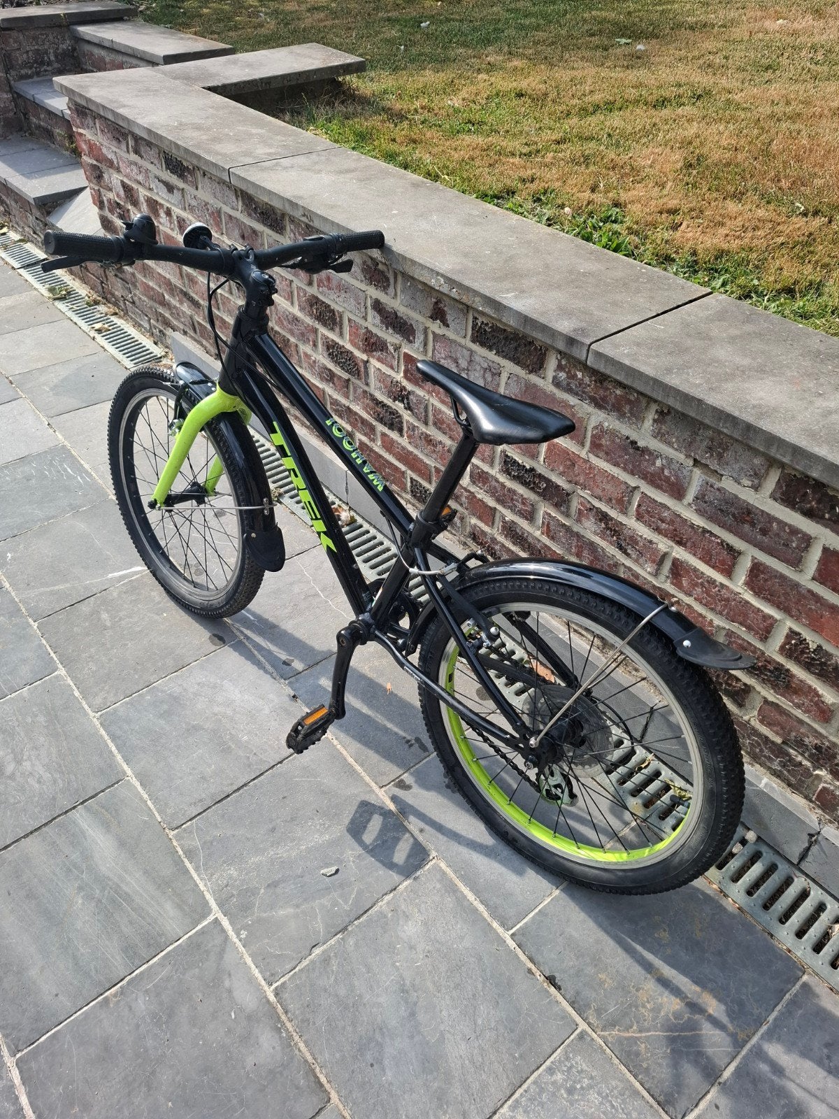 kinderfiets Trek WAHOO mountainbike 20 inch, Ophalen, 20 inch of meer, Gebruikt, Velgrem