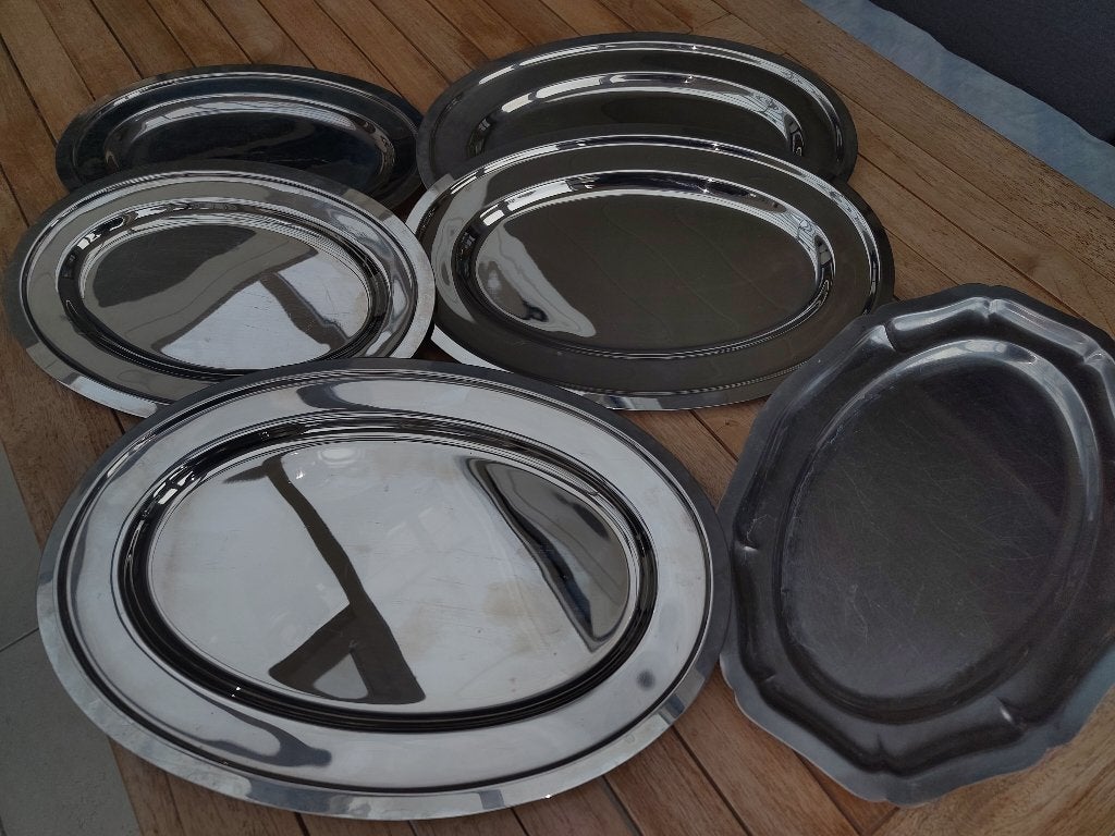 Assiette de service, Maison & Meubles, Enlèvement, Utilisé, Classique, Balance ou Balances