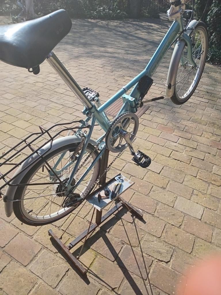 Steunpoot, staander voor fietsonderhoud, Fietsen en Brommers, Ophalen