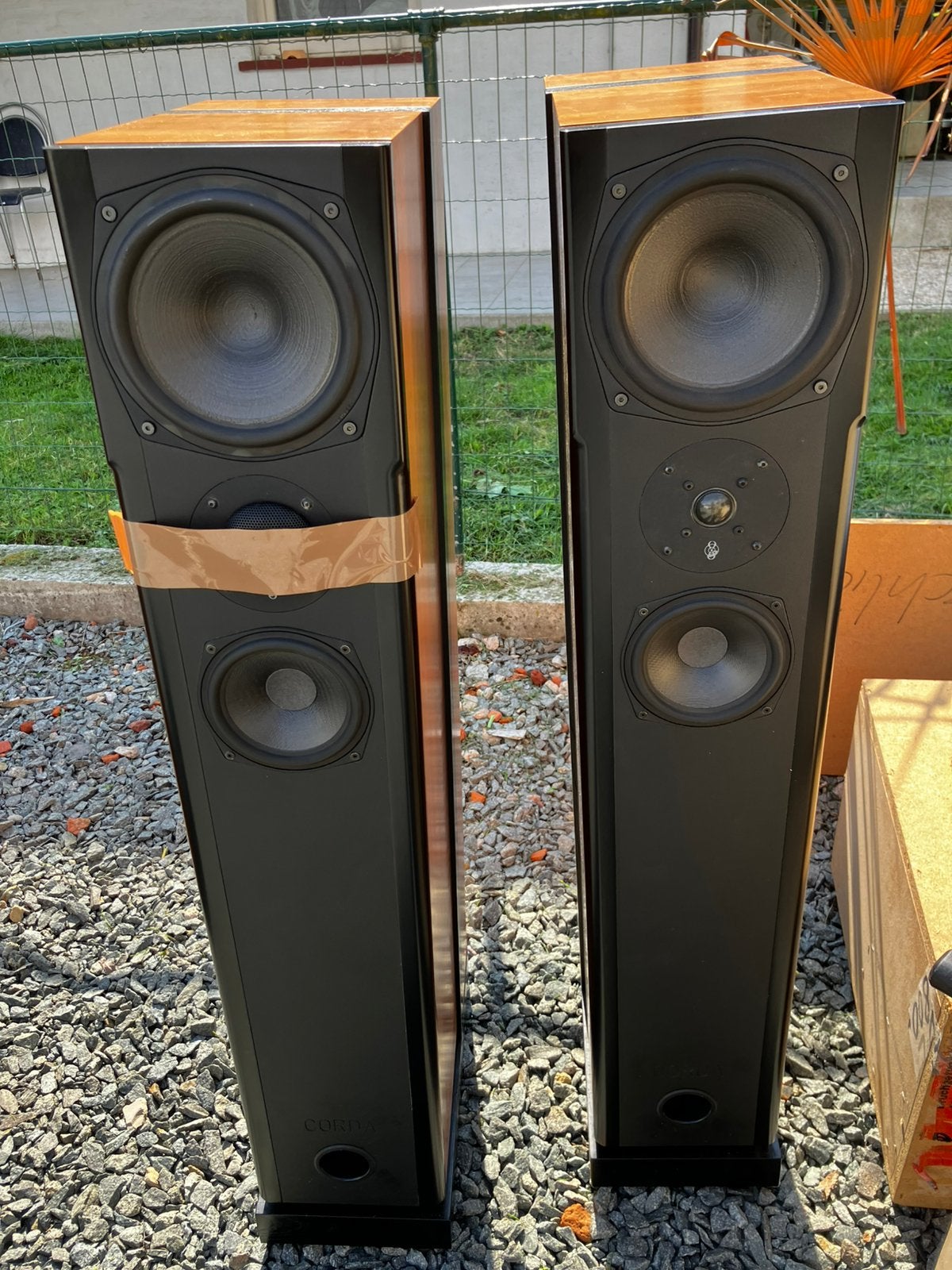 HGD CORDA High-end luisprekers, Audio, Tv en Foto, Ophalen, Zo goed als nieuw