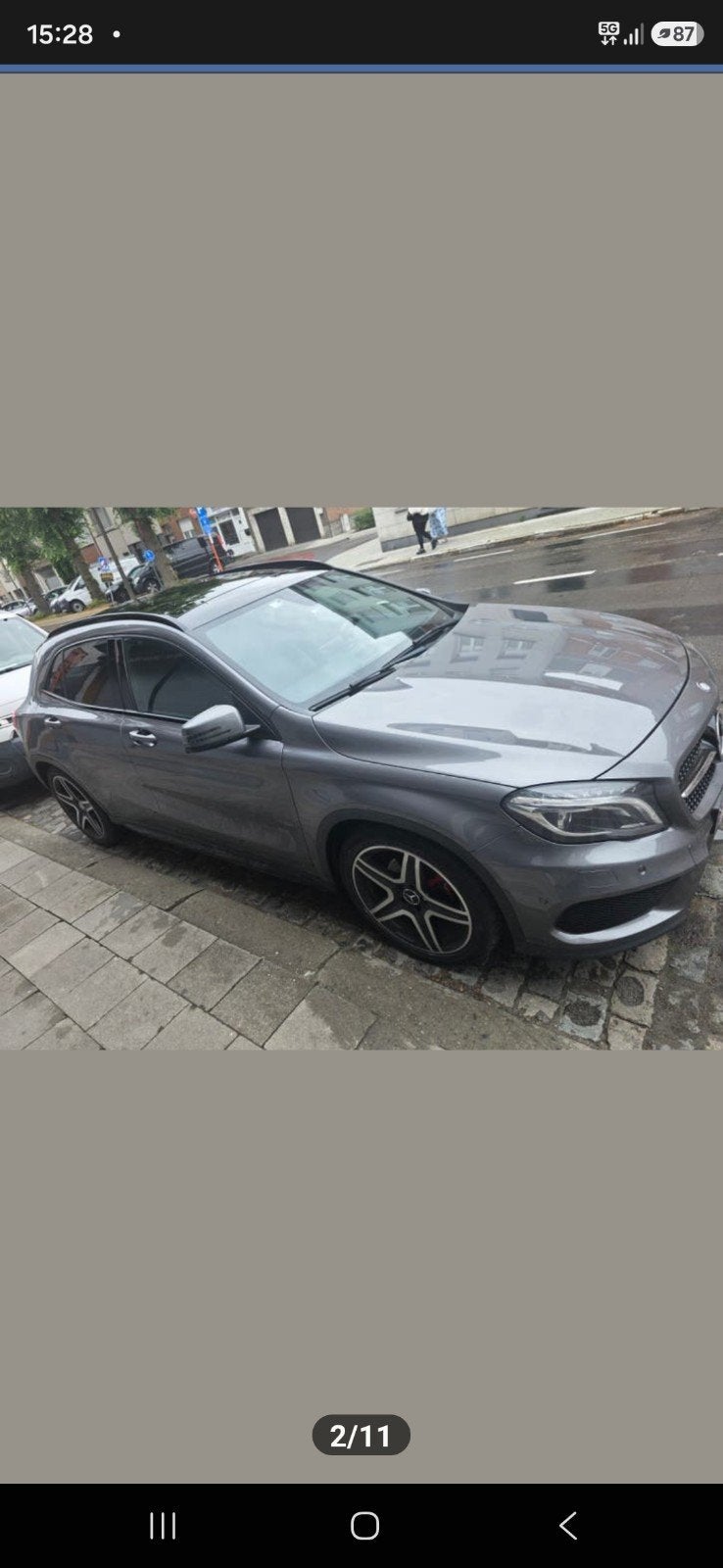 Gla 200d amg pack 2017 pano dak car play automaat 186700 km, Auto's, 4 cilinders, 5 deurs, Particulier, Dealer onderhouden