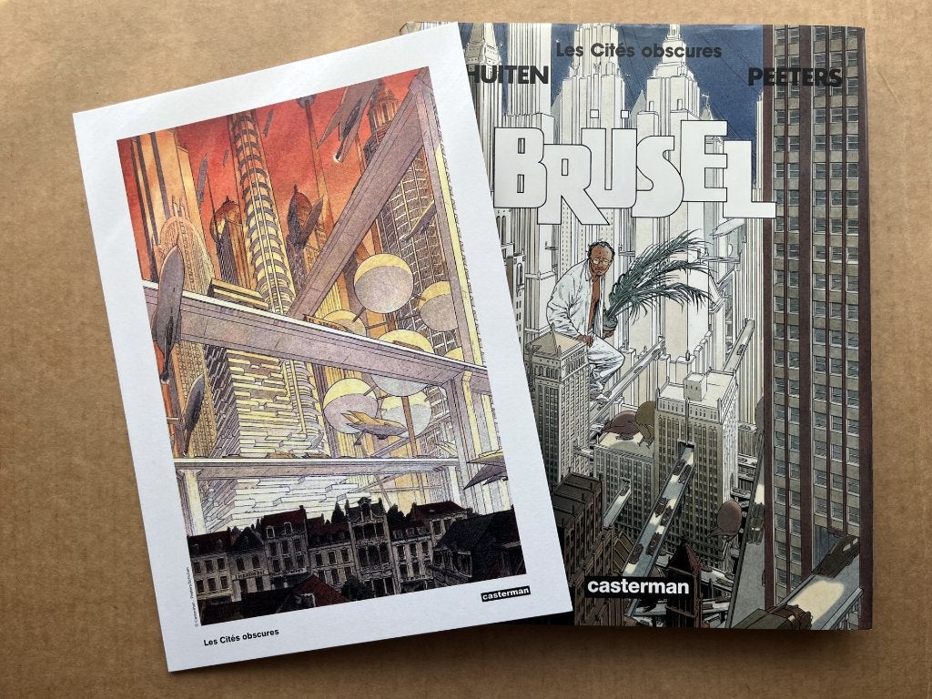 Les Cités obscures T5 + XL - Brüsel - Schuiten - EO1992, Boeken, Verzenden