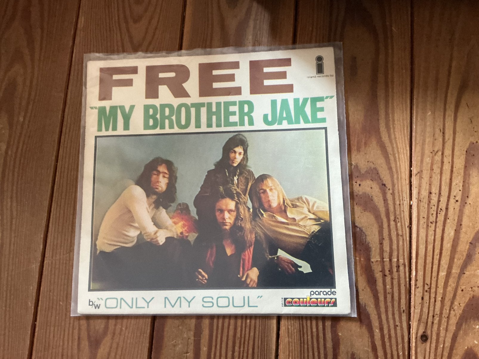 7” Free. - my brother Jake, Ophalen of Verzenden, Zo goed als nieuw