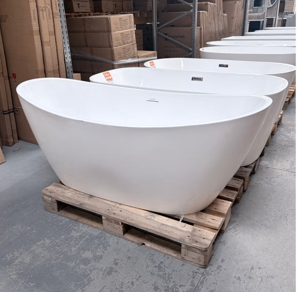 Vrijstaand Ligbad 170cm Acryl – Nieuw Design Bad nr398, Enlèvement, Neuf, Blanc