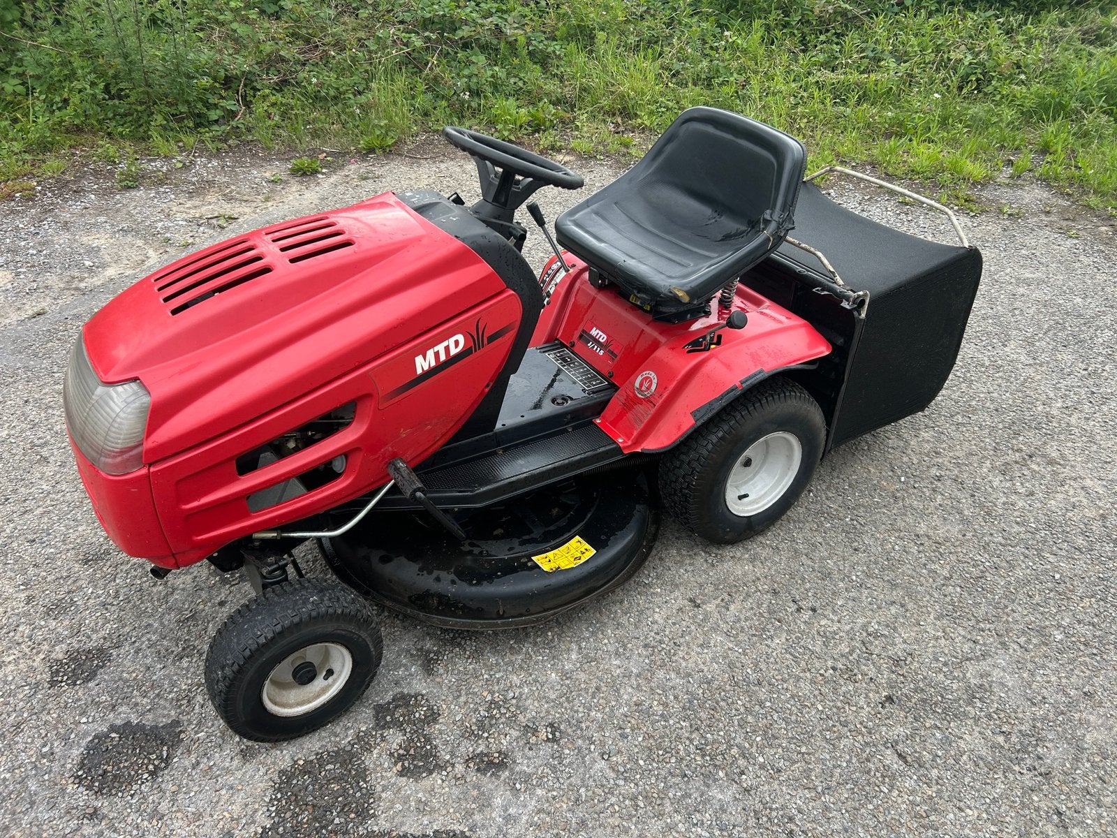 Mtd 11,5cv briggs stratton, Enlèvement ou Envoi, Utilisé, Démarrage électrique, Moins de 90 cm