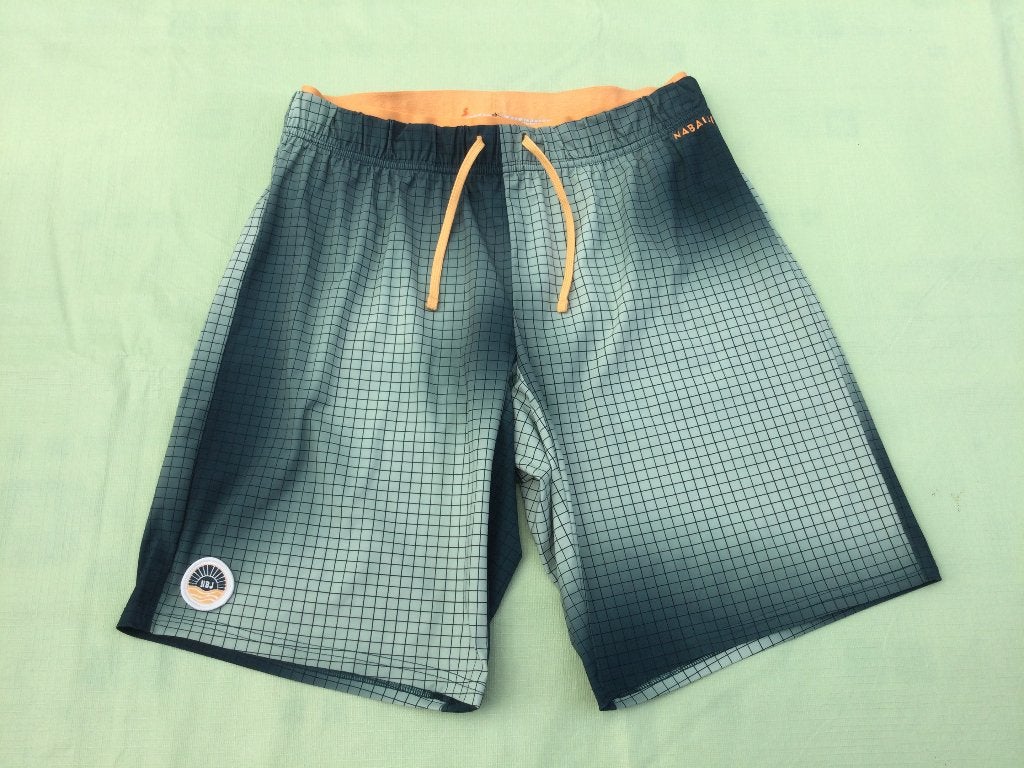 Lange zwemshort mt S, Kleding | Heren, Badmode en Zwemkleding, Ophalen of Verzenden, Decathlon, Zwemshort, Groen