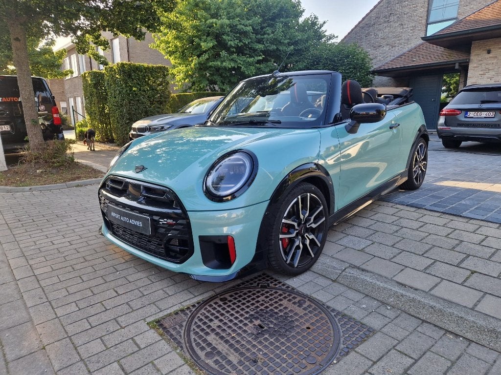 MINI JCW cabrio 231pk model 2026 GARANTIE, Auto's, Mini, Bedrijf, Cabrio, ABS, Achteruitrijcamera, Adaptieve lichten, Adaptive Cruise Control