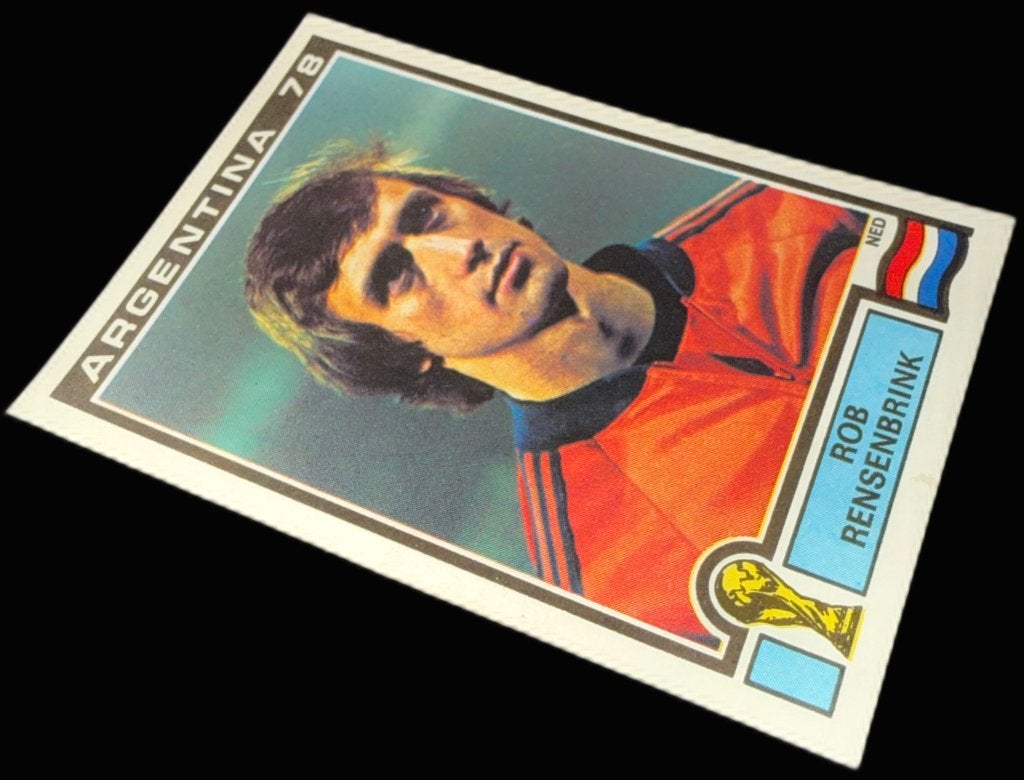 Panini WK 78 Rob Rensenbrink # 274 Argentinië 1978 Nederland, Verzamelen, Verzenden, Zo goed als nieuw