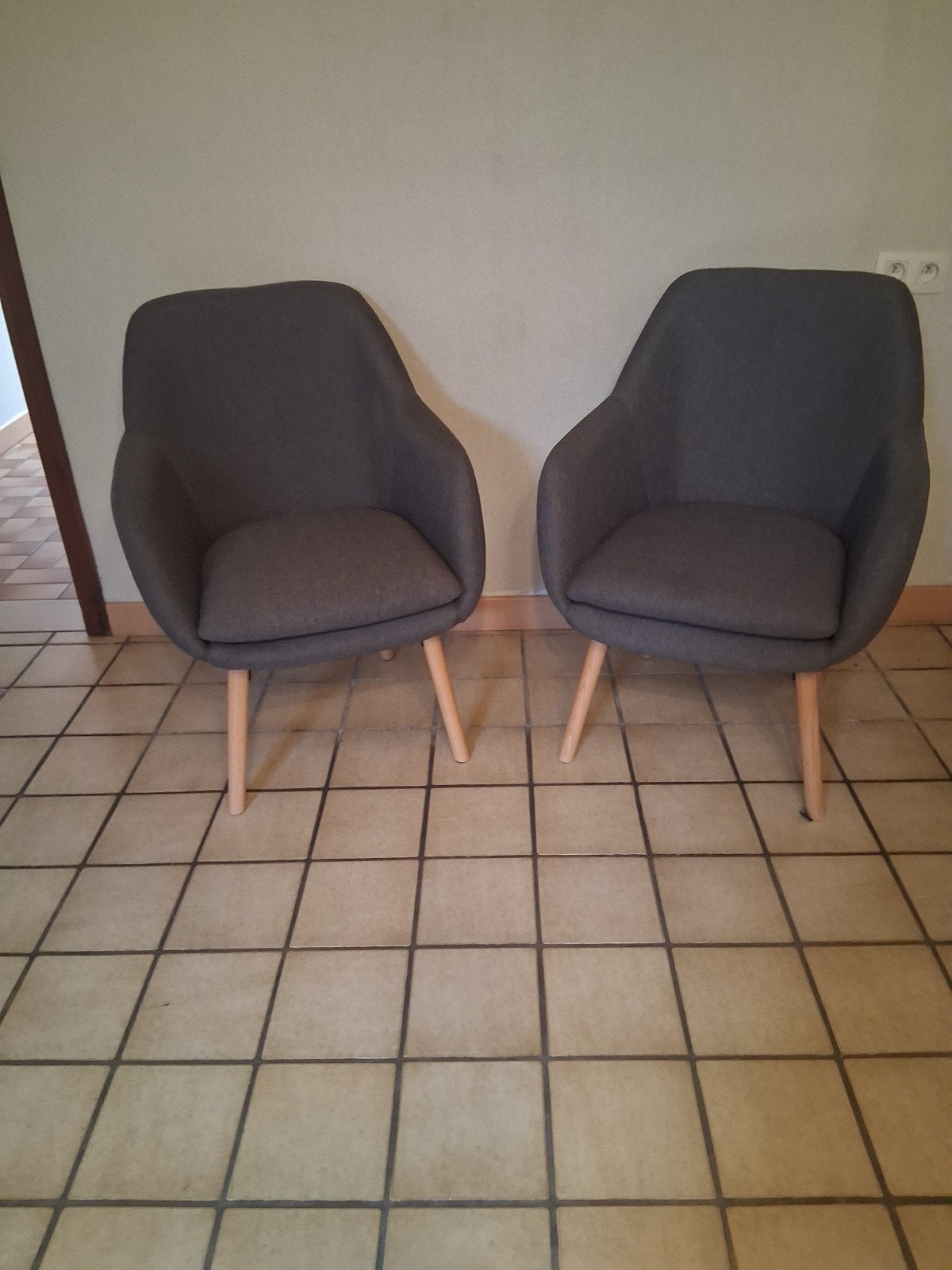 meubels  zeteltjes 2, Huis en Inrichting, Stoelen, Ophalen, Grijs