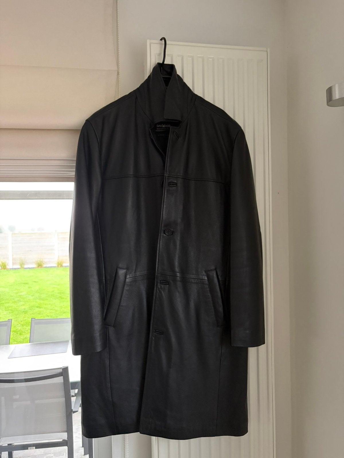 Oakwood leren jas, Ophalen, Nieuw, Maat 48/50 (M), Zwart