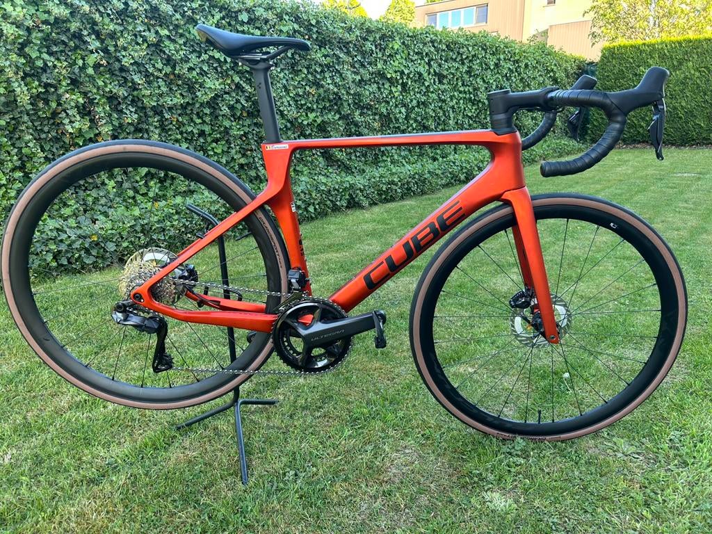Cube Agree C:62 DI2 Ultegra 12 sp taille 53, Enlèvement, Utilisé, Carbone