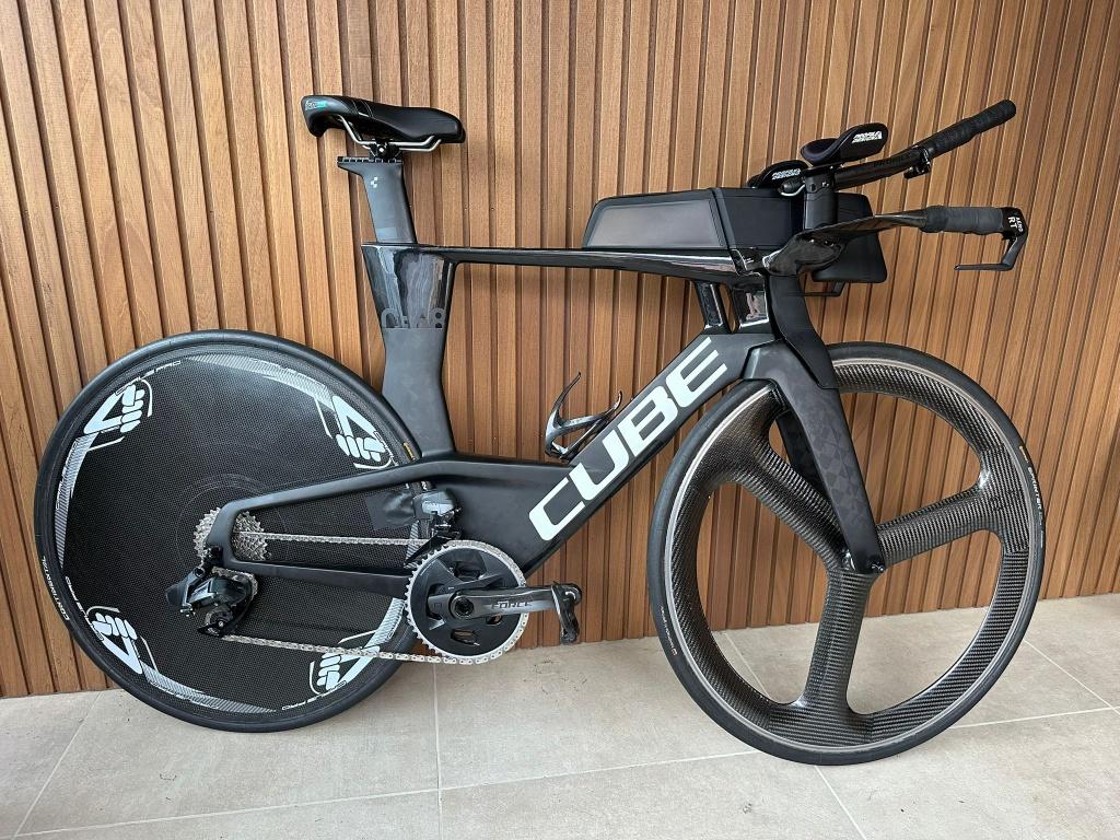 Cube Aerium C:68 SL High 2023 – triatlonfiets – maat M, Ophalen, Carbon