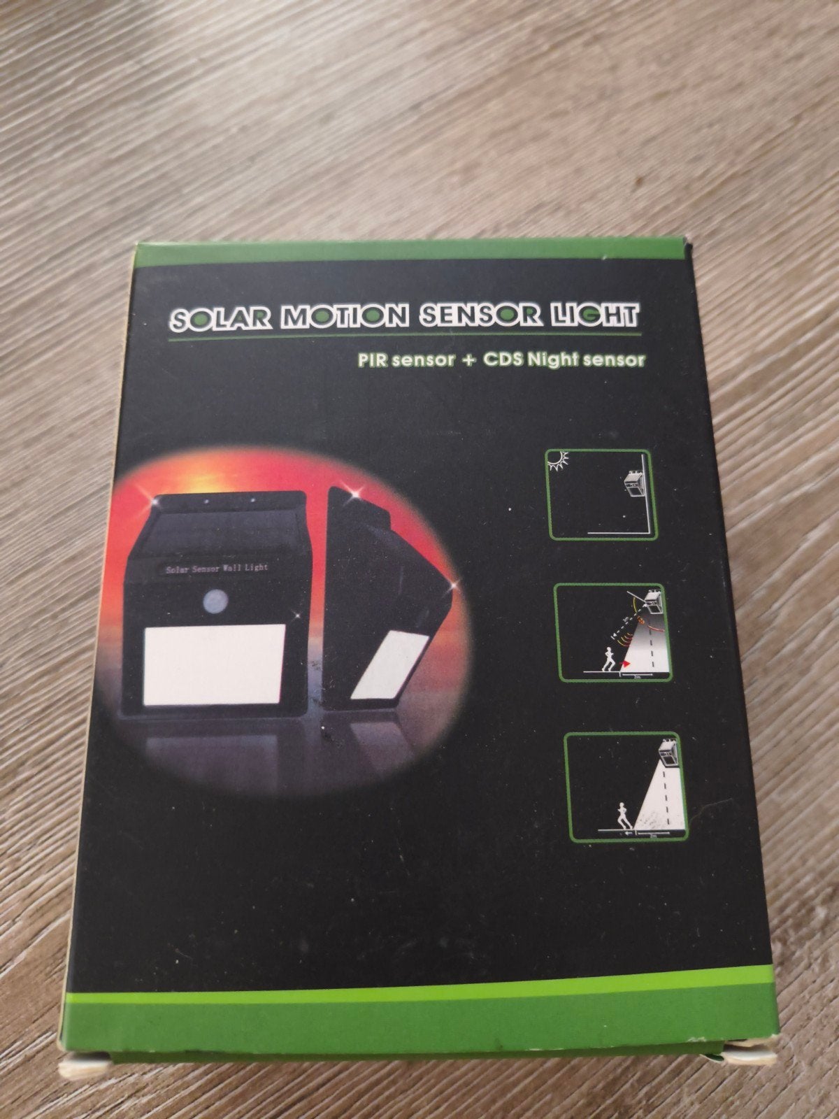 Solar lamp voorbuiten, Enlèvement