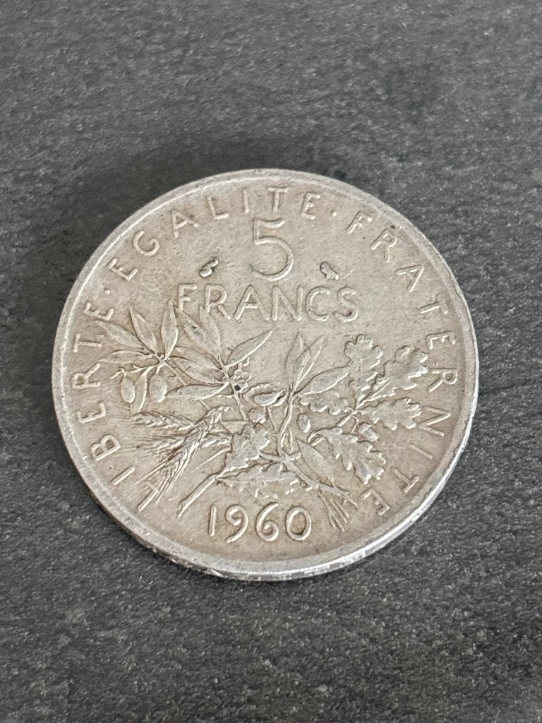 Oude munt, Enlèvement, France, Monnaie en vrac, Argent