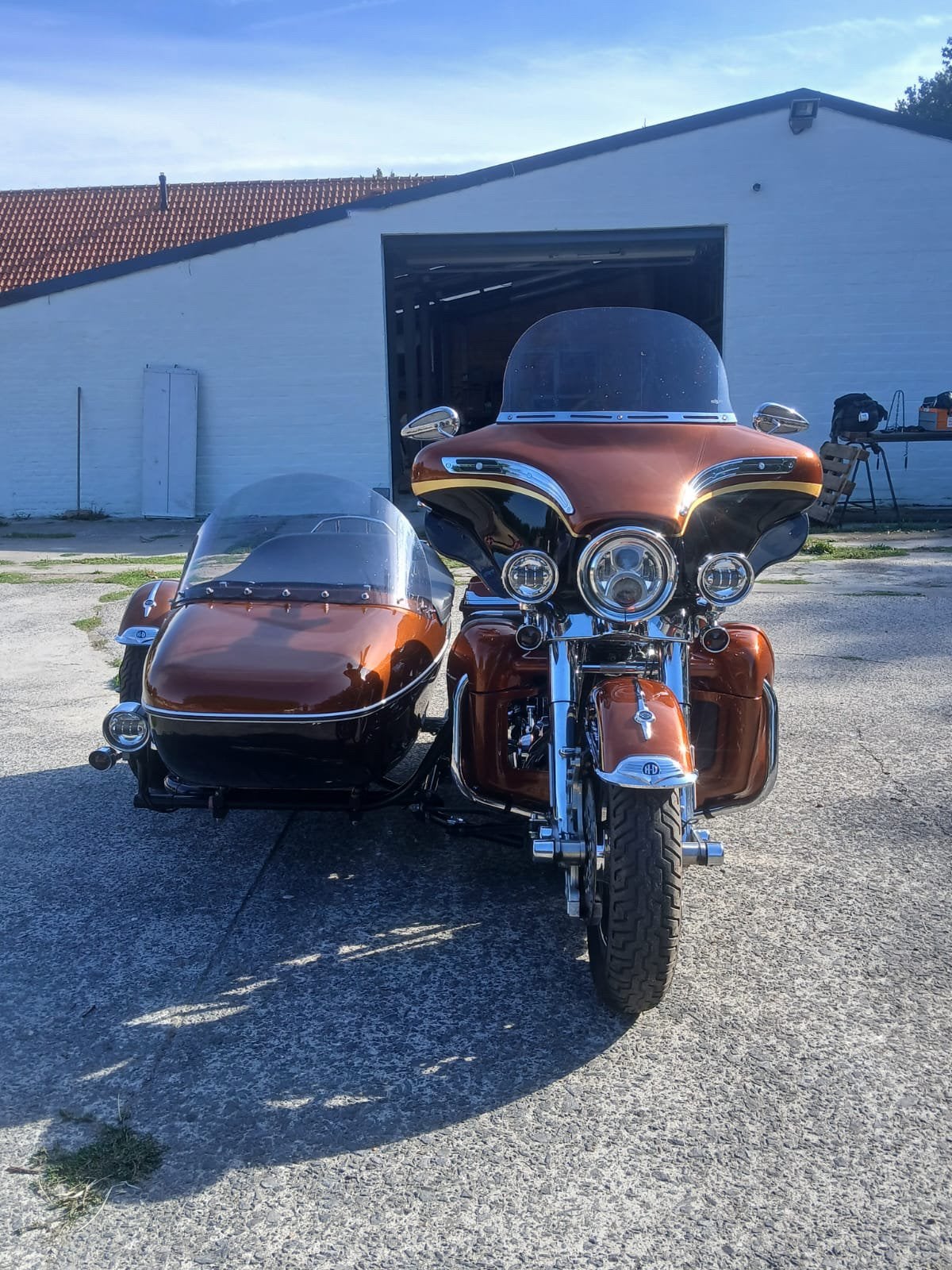 Harley Davidson Ultra Classic CVO 110 sidecar, Motoren, Particulier