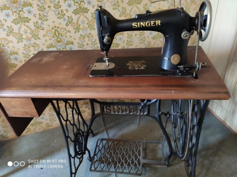 SINGER NAAIMACHINE, Antiek en Kunst, Antiek | Naaimachines, Ophalen