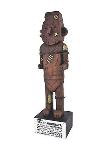 FETICHE ARUMBAYA 46 CM Tintin, Enlèvement ou Envoi, Tintin, Neuf, Statue ou Figurine