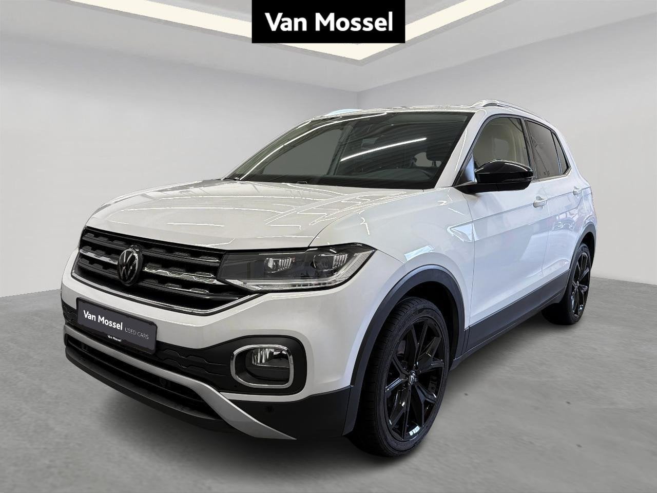 Volkswagen T-Cross 1.0 TSI 81kW DSG Life (automatique), Autos, Entreprise, 1298 kg, Entretenue par le concessionnaire, Noir