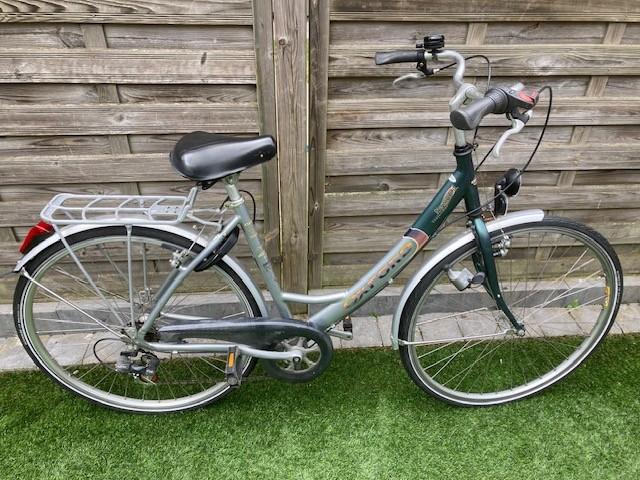 Damesfiets Oxford 28 inch, Velgrem, Versnellingen, Zo goed als nieuw, 50 tot 53 cm