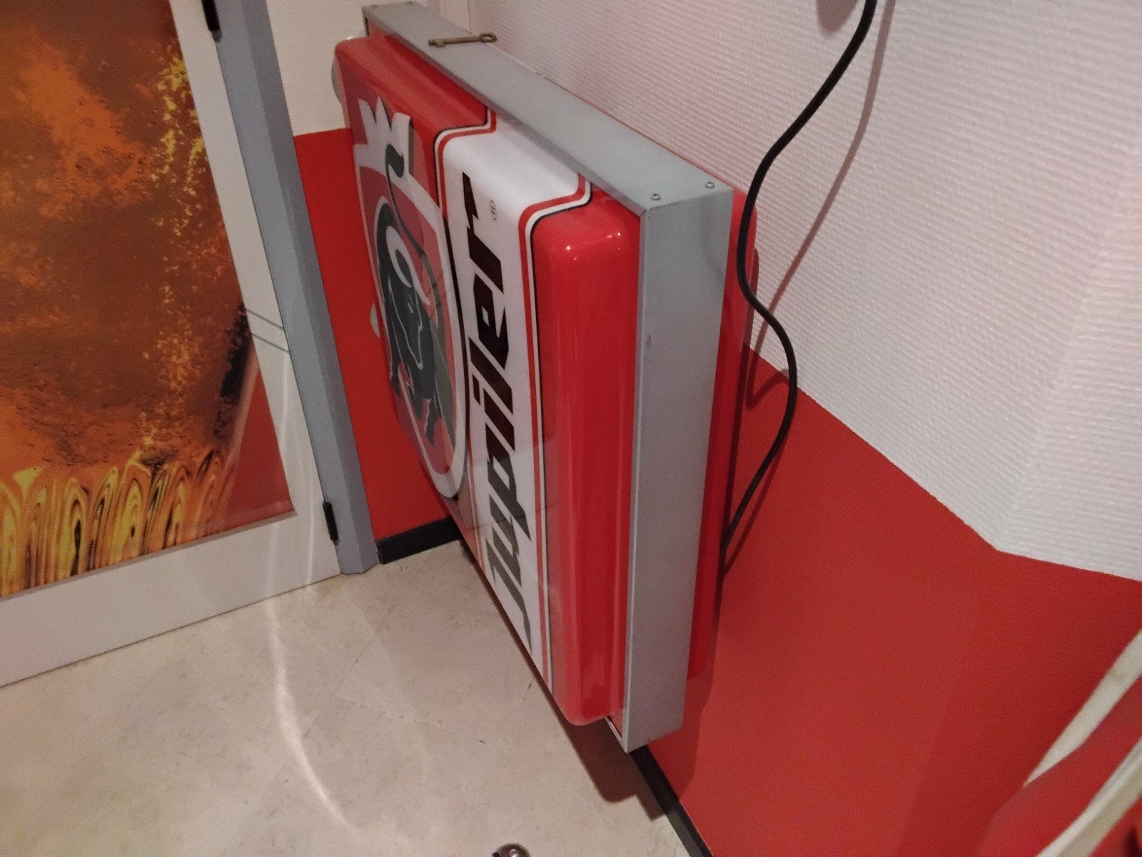 jupiler lichtreclame, Verzamelen, Biermerken, Ophalen, Jupiler