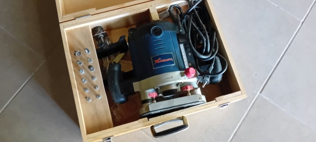 Défonceuse électrique X-Kraft CT2803, Bricolage & Construction, Enlèvement, Comme neuf, Électrique
