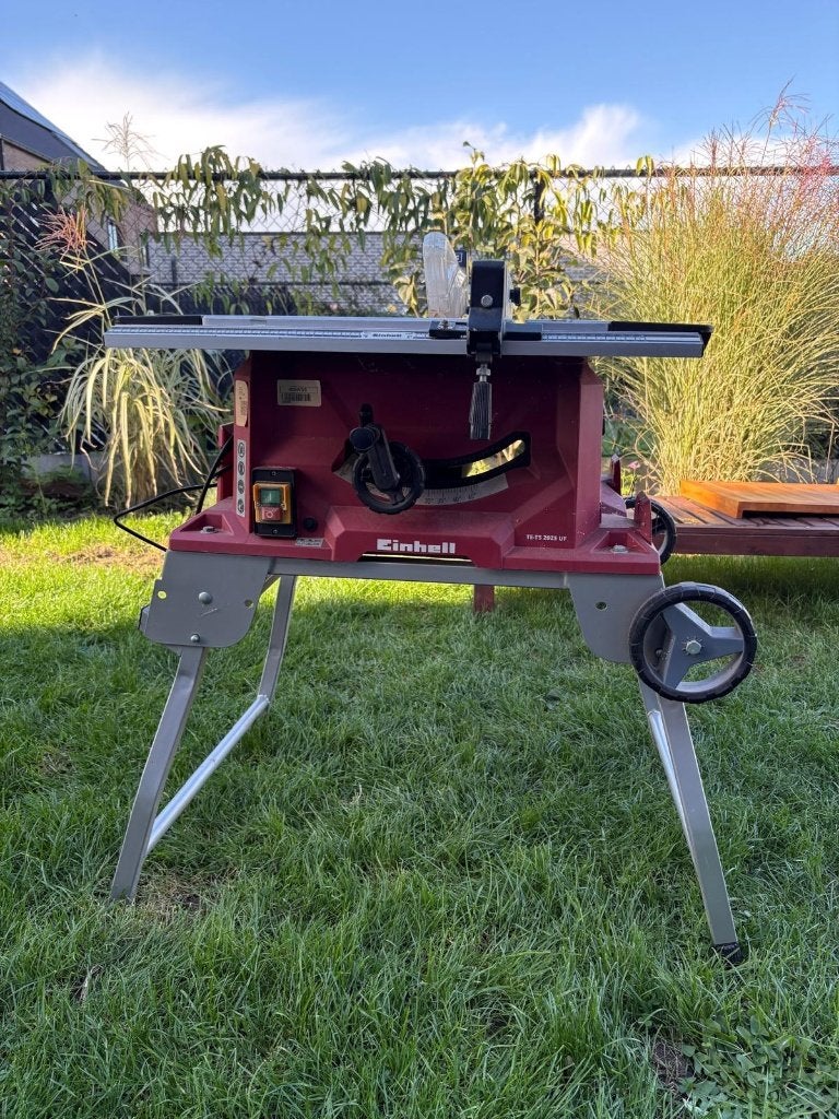 Einhell TE-TS 2025 UF Tafelzaag, Bricolage & Construction, 1200 watts ou plus, 70 mm ou plus, Einhell, Enlèvement