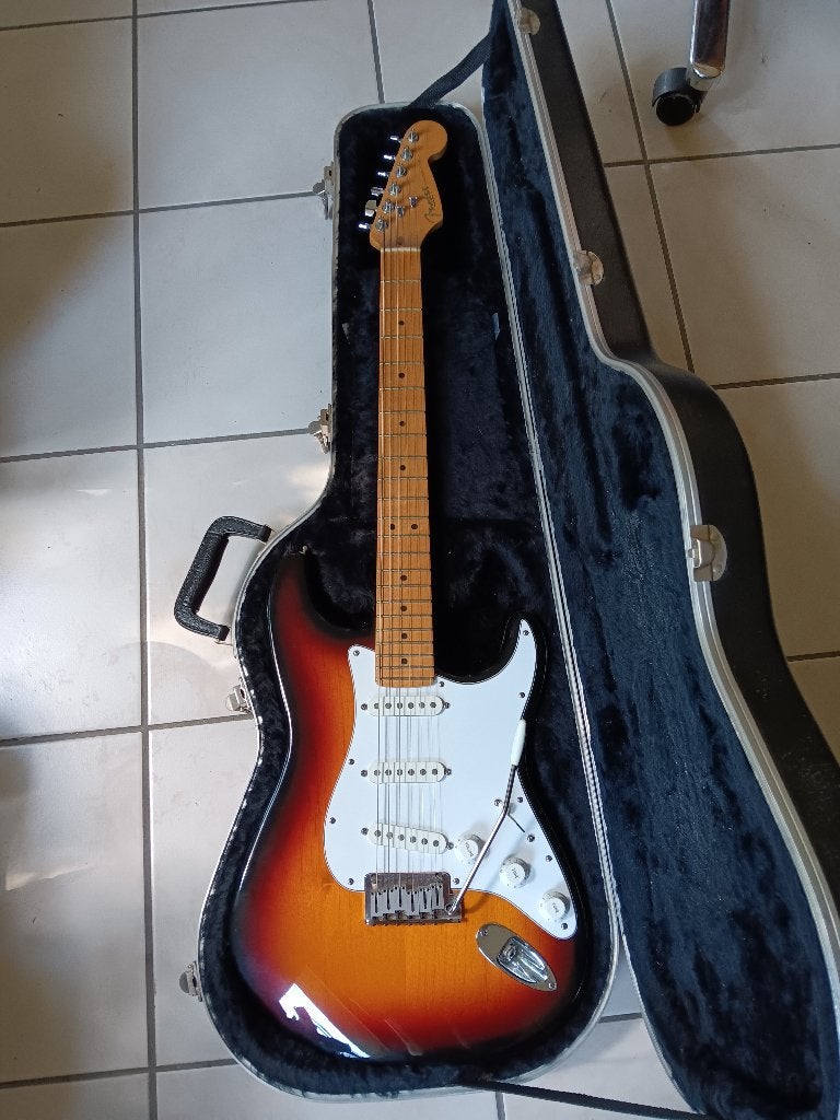 Fender stratocaster USA, Muziek en Instrumenten, Snaarinstrumenten | Gitaren | Elektrisch, Ophalen, Gebruikt, Solid body, Fender