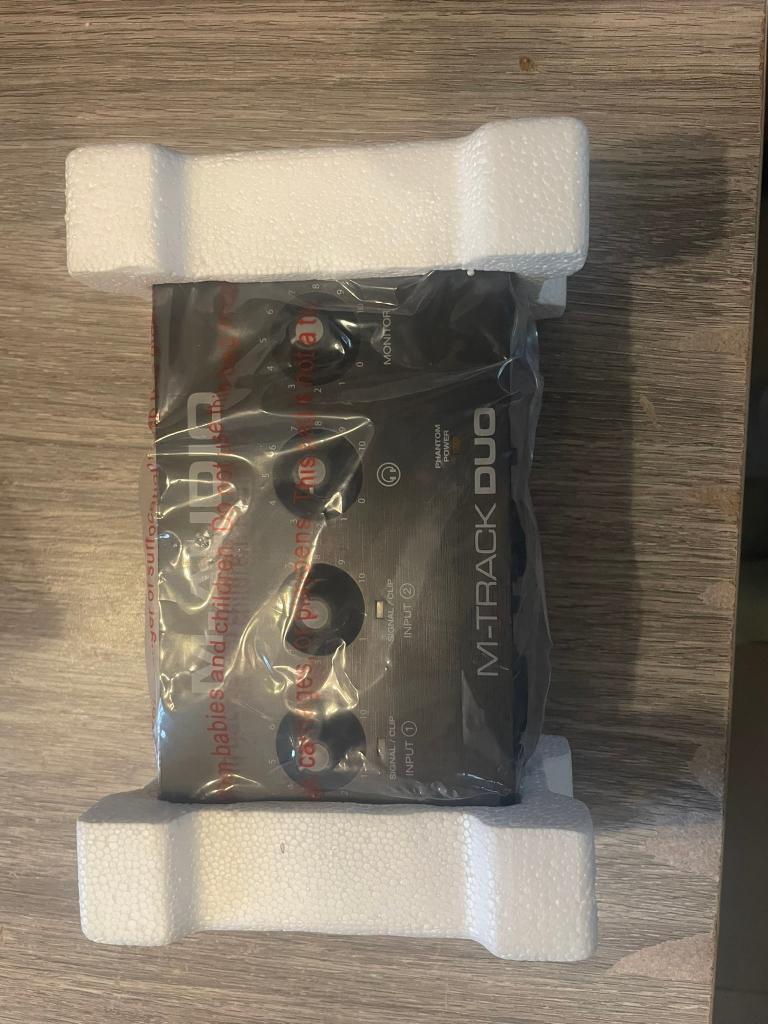 M-audio M-track Duo, Enlèvement, Neuf