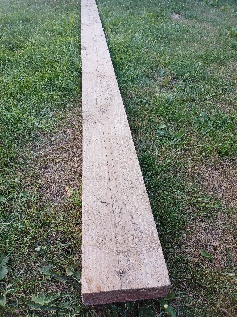 Douglas balk 4200 x 170 x 63, Tuin en Terras, Ophalen