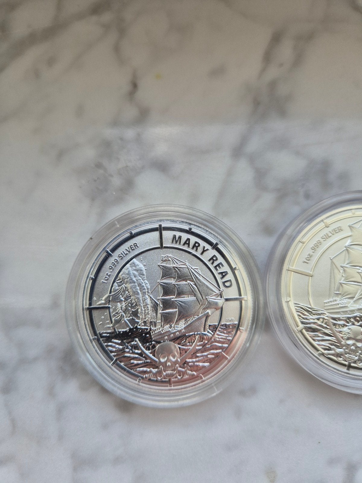 3x 1oz 999 silver - Solomon Islands - Pirate Queens series, Enlèvement, Argent