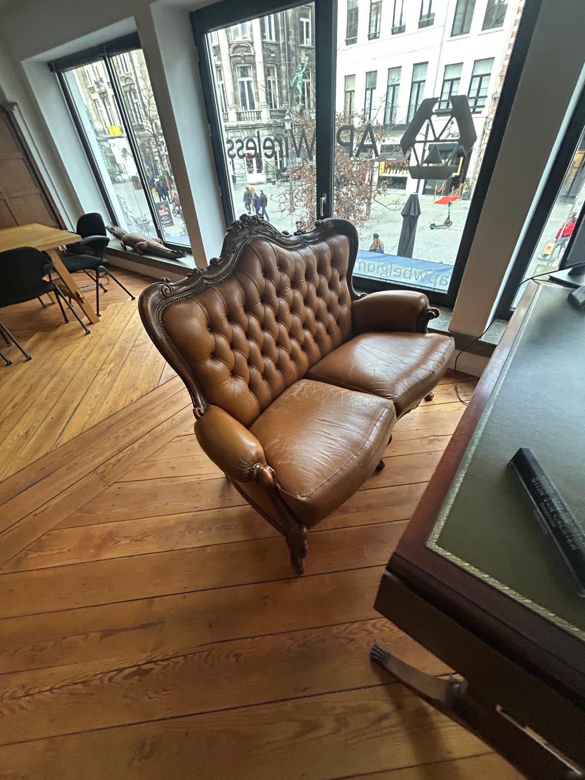Chesterfield zetels te koop, Ophalen, Zo goed als nieuw